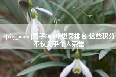 石嘴山男子5000米世界排名-这些积分不仅关乎个人荣誉