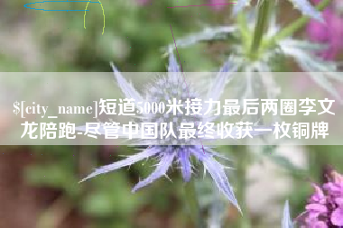 石嘴山短道5000米接力最后两圈李文龙陪跑-尽管中国队最终收获一枚铜牌