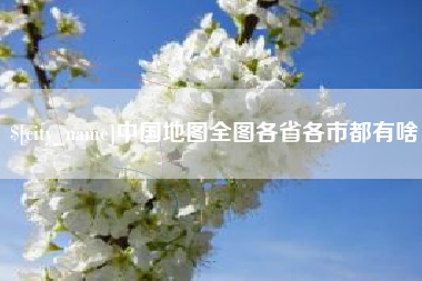 石嘴山中国地图全图各省各市都有啥
