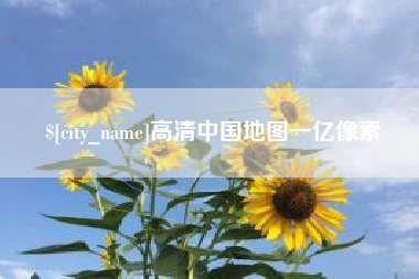 石嘴山高清中国地图一亿像素