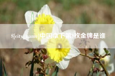 石嘴山中国拿下第9枚金牌是谁