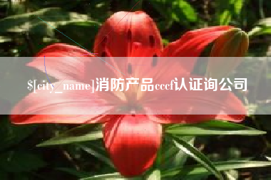 石嘴山消防产品cccf认证询公司