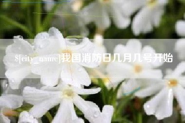 石嘴山我国消防日几月几号开始
