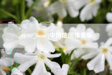 石嘴山中国地图像素版