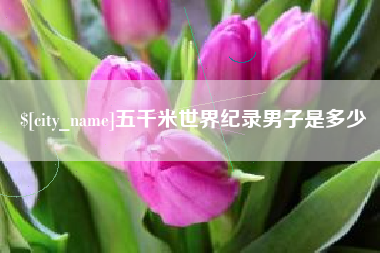 石嘴山五千米世界纪录男子是多少