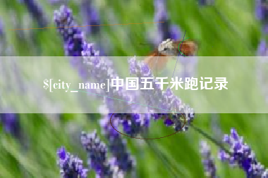 石嘴山中国五千米跑记录