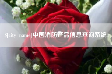石嘴山中国消防产品信息查询系统1