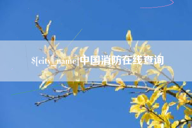 石嘴山中国消防在线查询