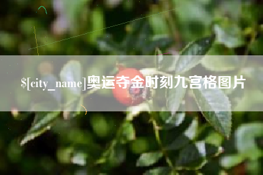 石嘴山奥运夺金时刻九宫格图片