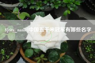 石嘴山中国五千米冠军有哪些名字